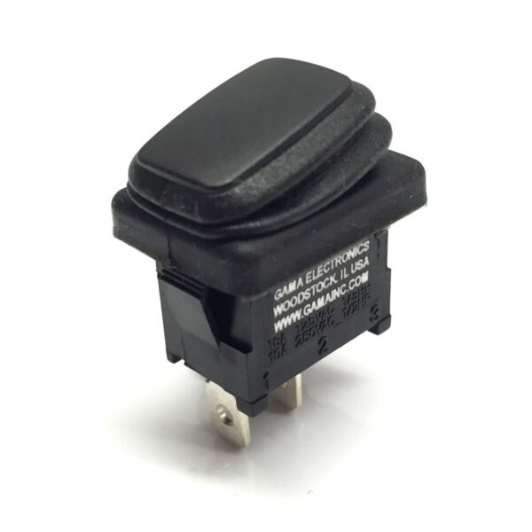 Waterproof Mini Rocker Switch, SPST Off-On